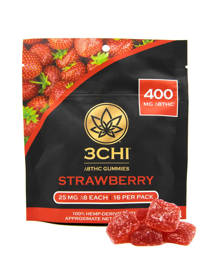 3Chi Delta 8 Gummies - 400mg, 16ct