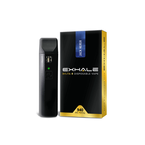 Exhale Wellness Delta 8 Disposable Vape - Jack Herer