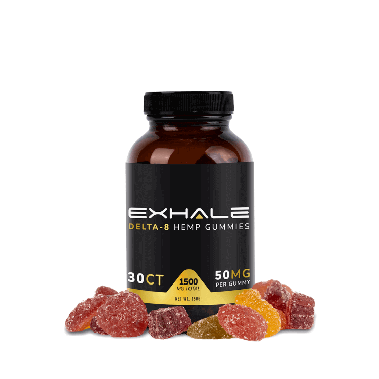 Exhale Wellness Delta 8 Gummies - 1,500mg, 30ct